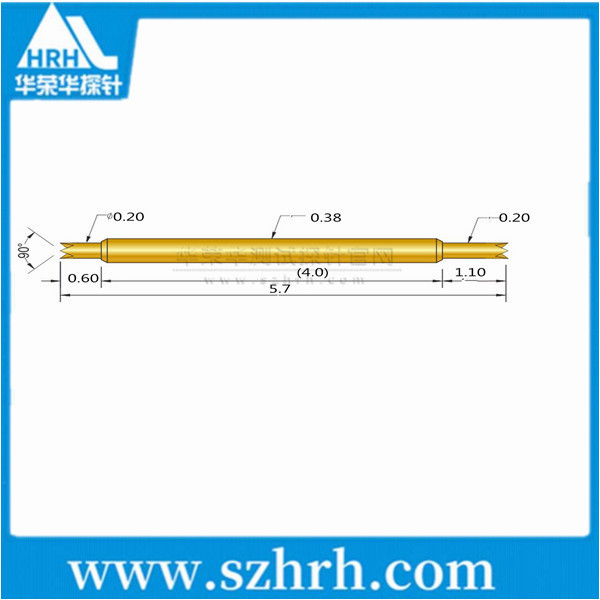 038-UU-5.7L，華榮華測試探針廠家
